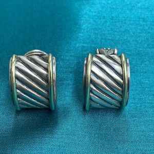 David Yurman earrings with post